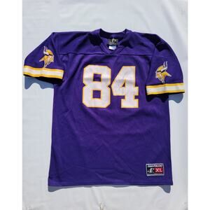 Randy Moss Minnesota Vikings NFL Vintage Champion Jersey Men's Size XL (48)